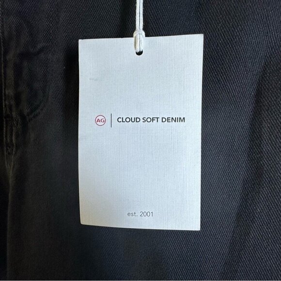 AG Adriano Goldschmied FARRAH BOOT CROP SULFUR BLACK NWT SZ 30 CROPPED BOOTCUT - Picture 5 of 16